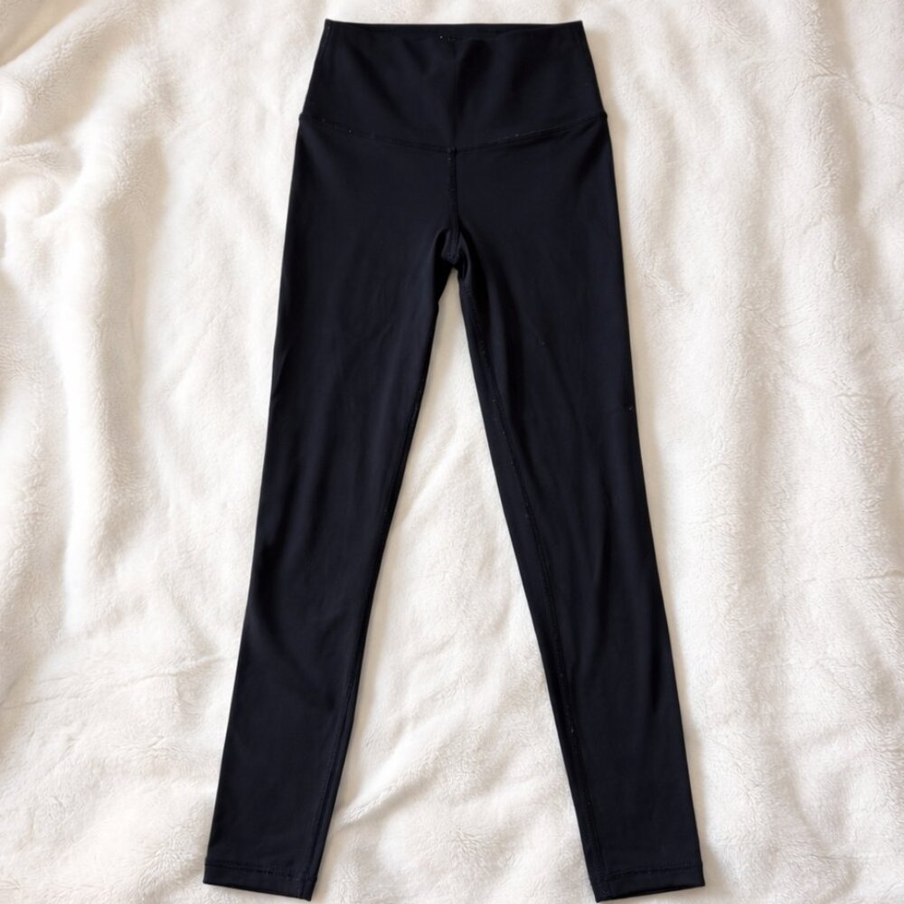 Agent 84 Black High Rise Scrunch Back Leggings Size Small